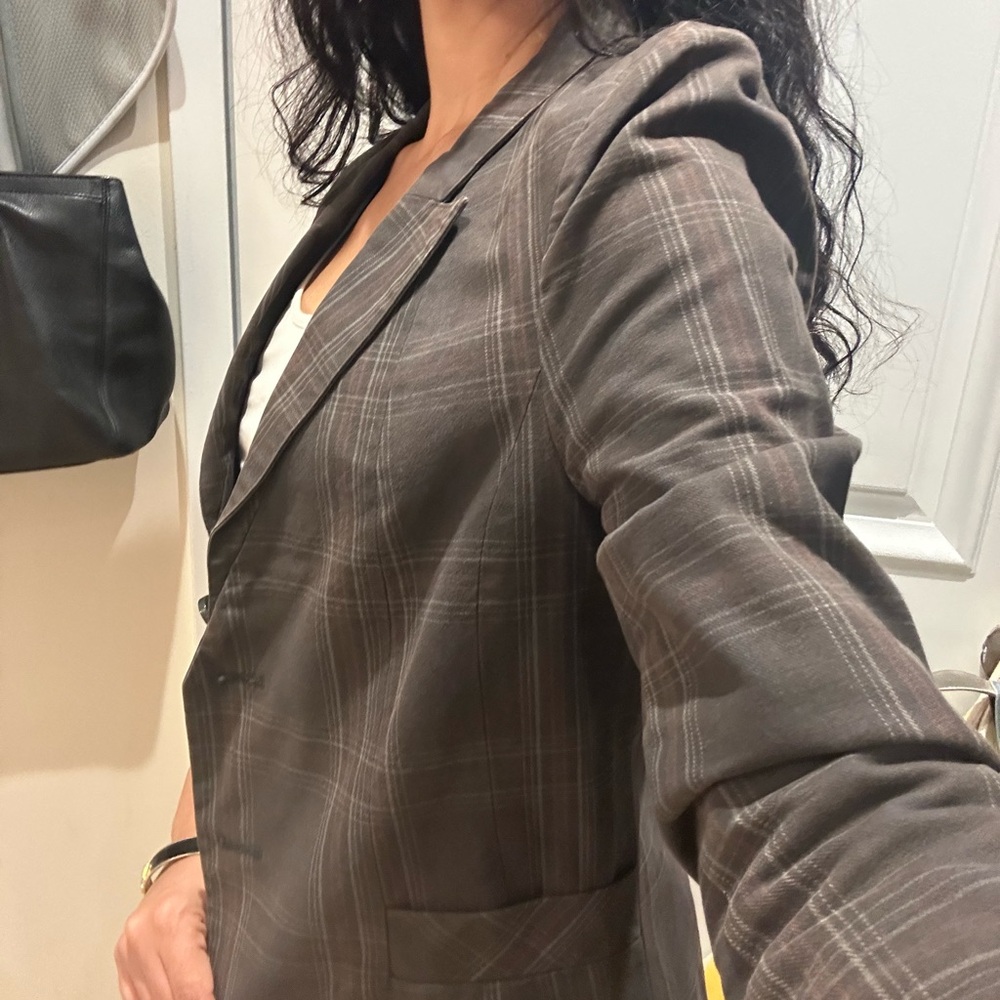 Dark grey blazer
